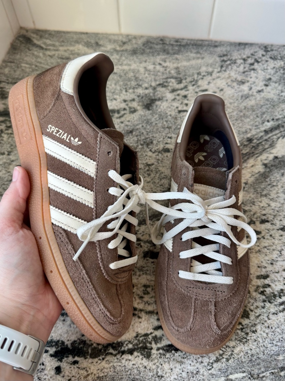 adidas Originals Handball Spezial in Earth Strata Brown. Women’s size 6.5. EUC.